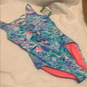 Lilly Pulitzer one piece swimsuit. Size 4.